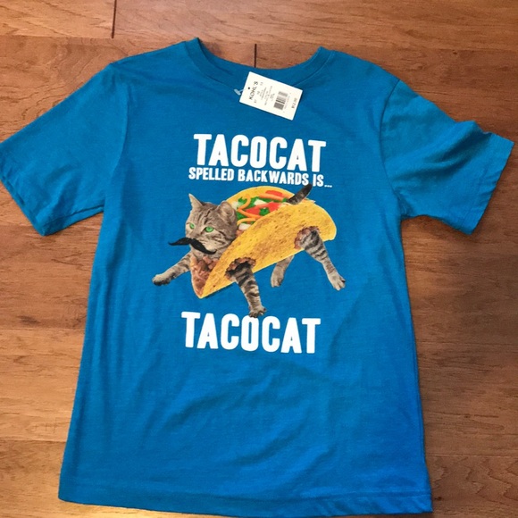 Boys Taco Cat Shirt - Picture 1 of 2